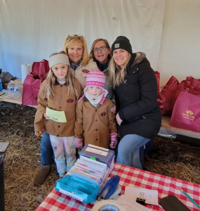 Family-owned and operated New Jersey farm featuring multiple generations together at Spring Valley Turkey Farm during the holiday season.