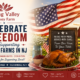 Veteran-owned Spring Valley Turkey Farm in Old Bridge, NJ celebrating Independence Day while encouraging support for local farms in New Jersey.